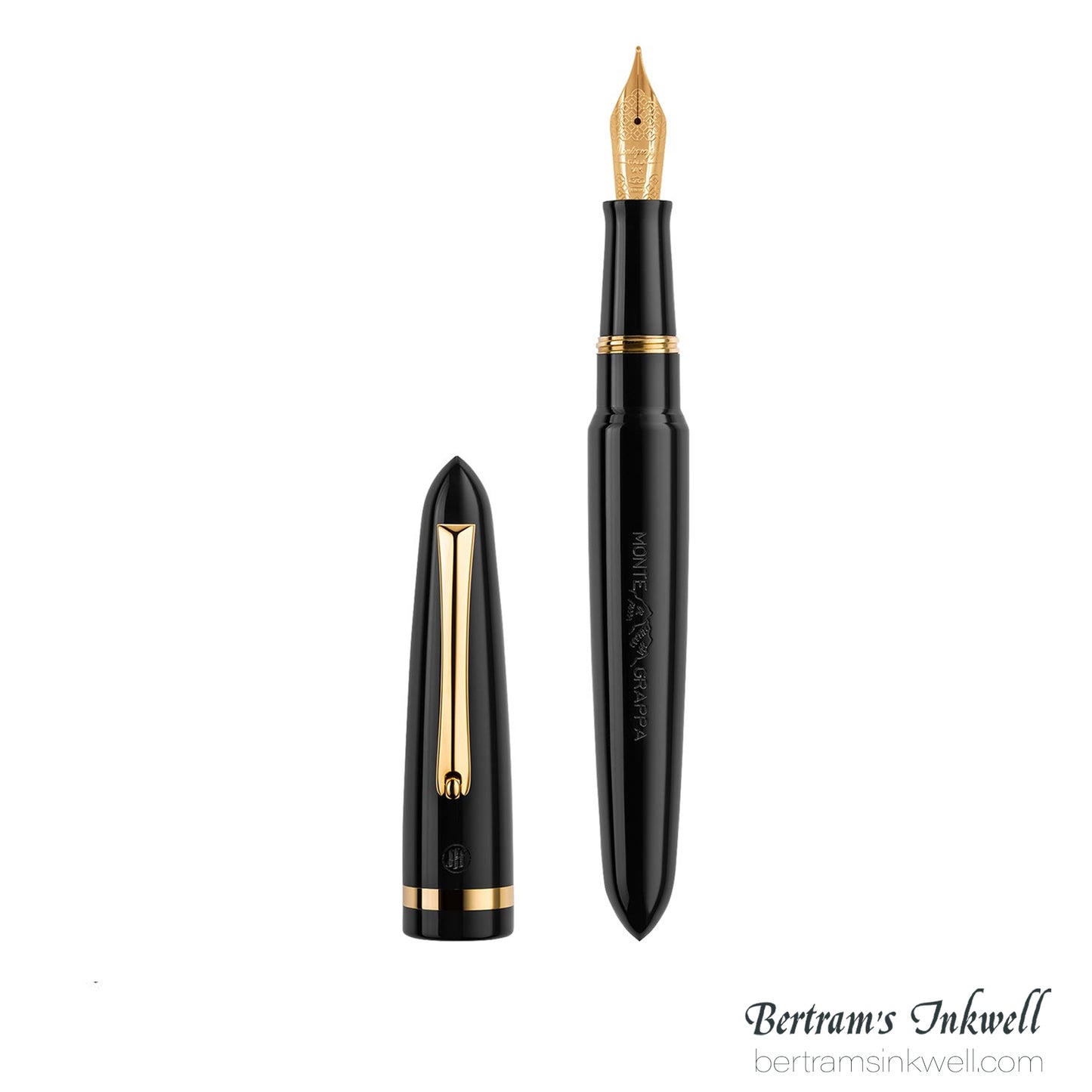 Montegrappa Venetia Black Fountain Pen