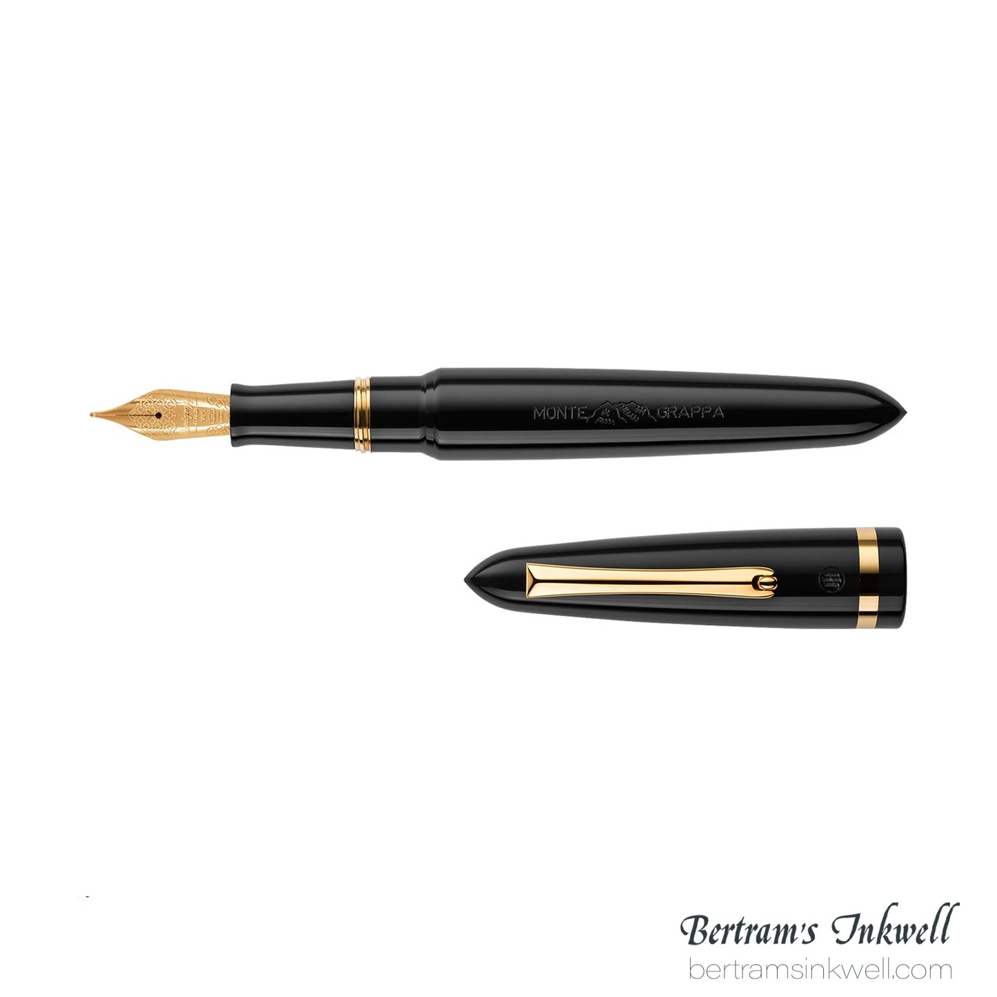 Montegrappa Venetia Black Fountain Pen