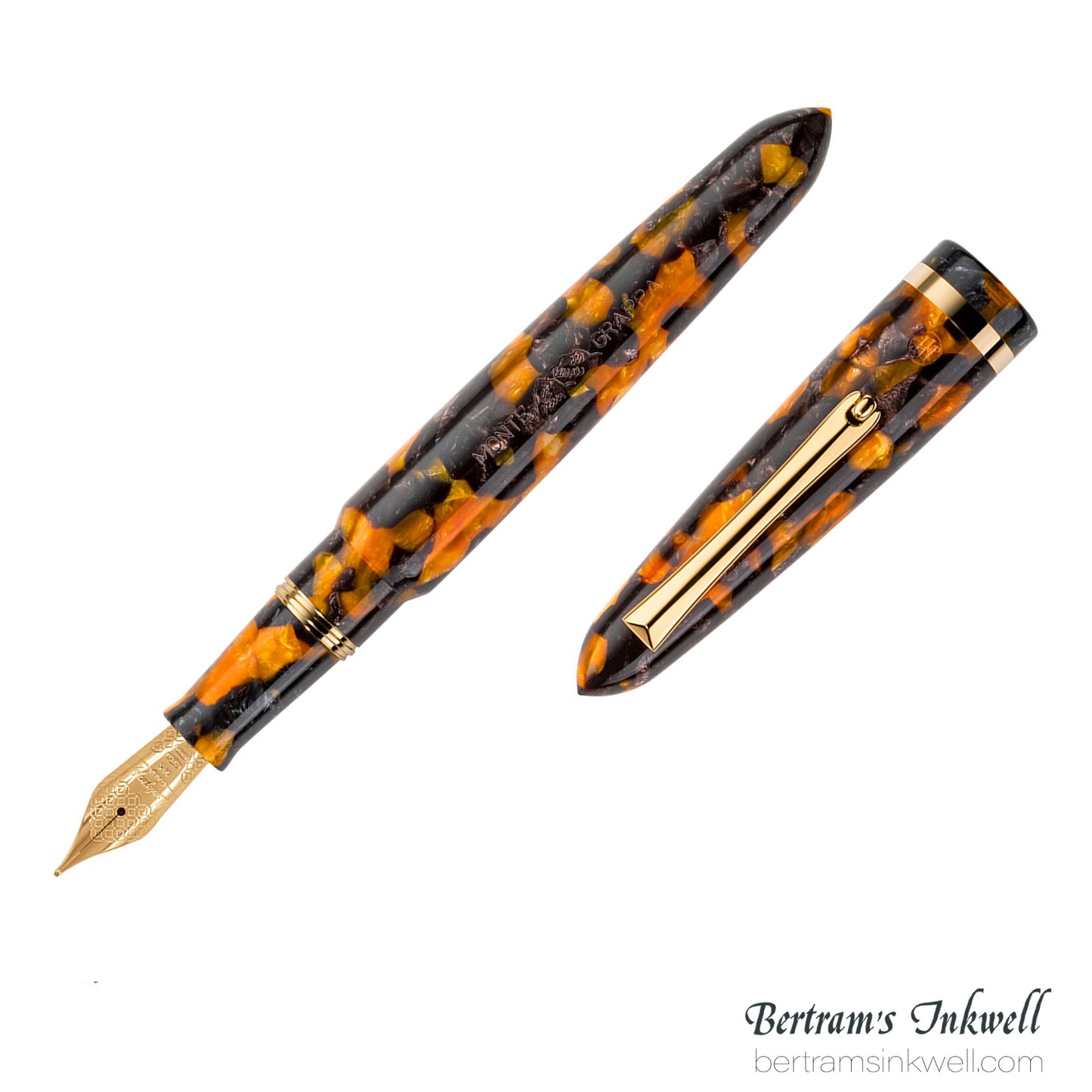 Montegrappa Venetia Havana Amber Fountain Pen