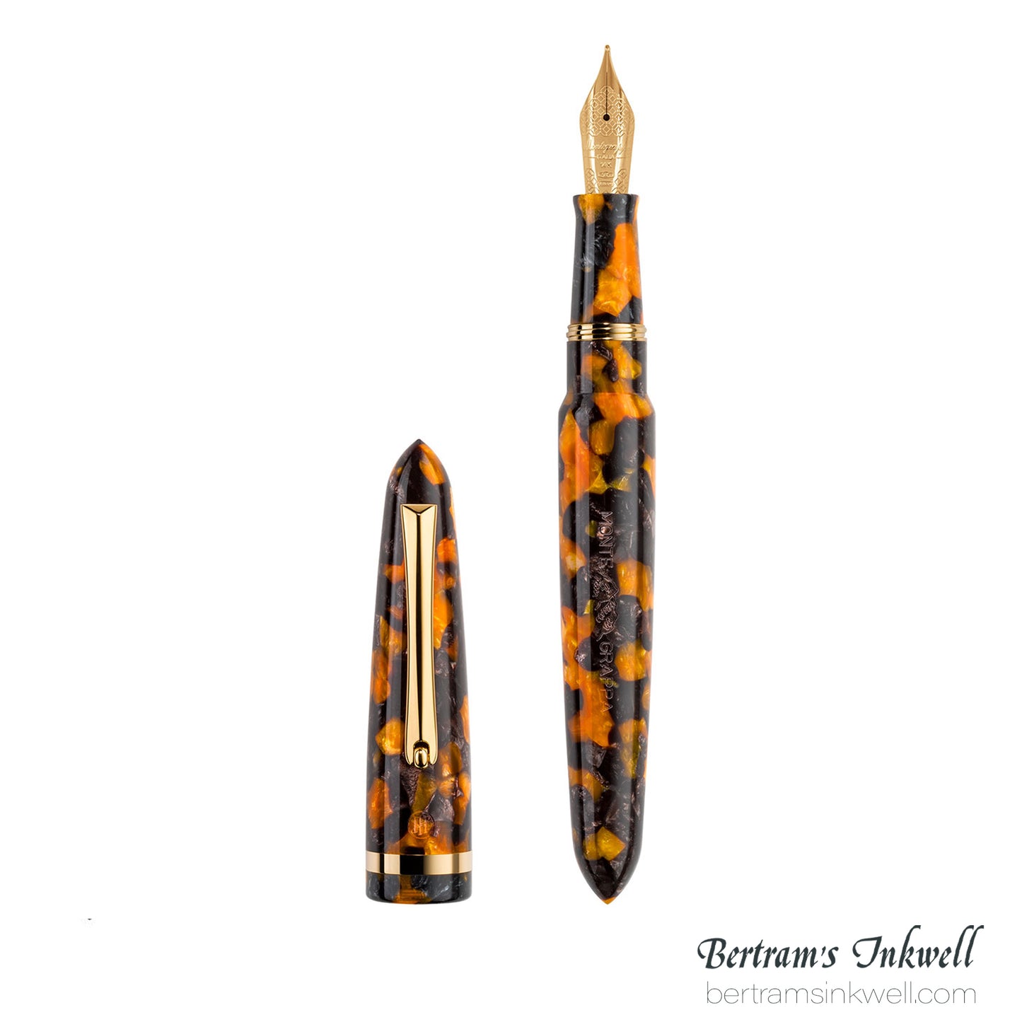 Montegrappa Venetia Havana Amber Fountain Pen