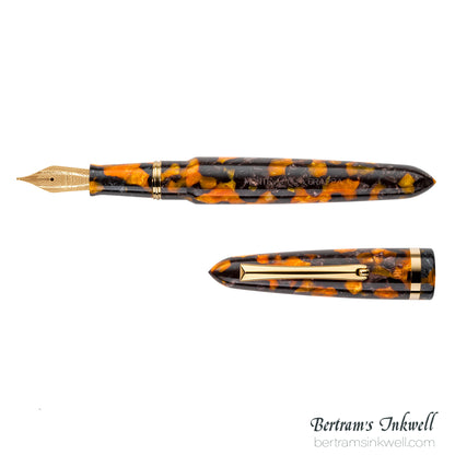 Montegrappa Venetia Havana Amber Fountain Pen