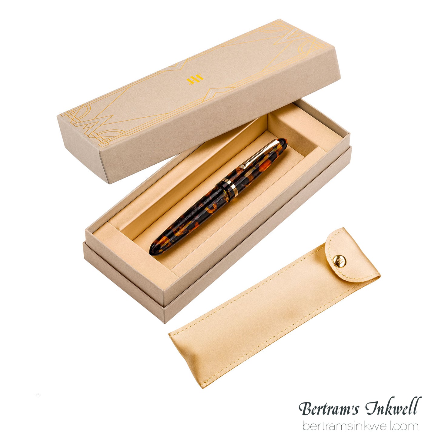 Montegrappa Venetia Havana Amber Fountain Pen