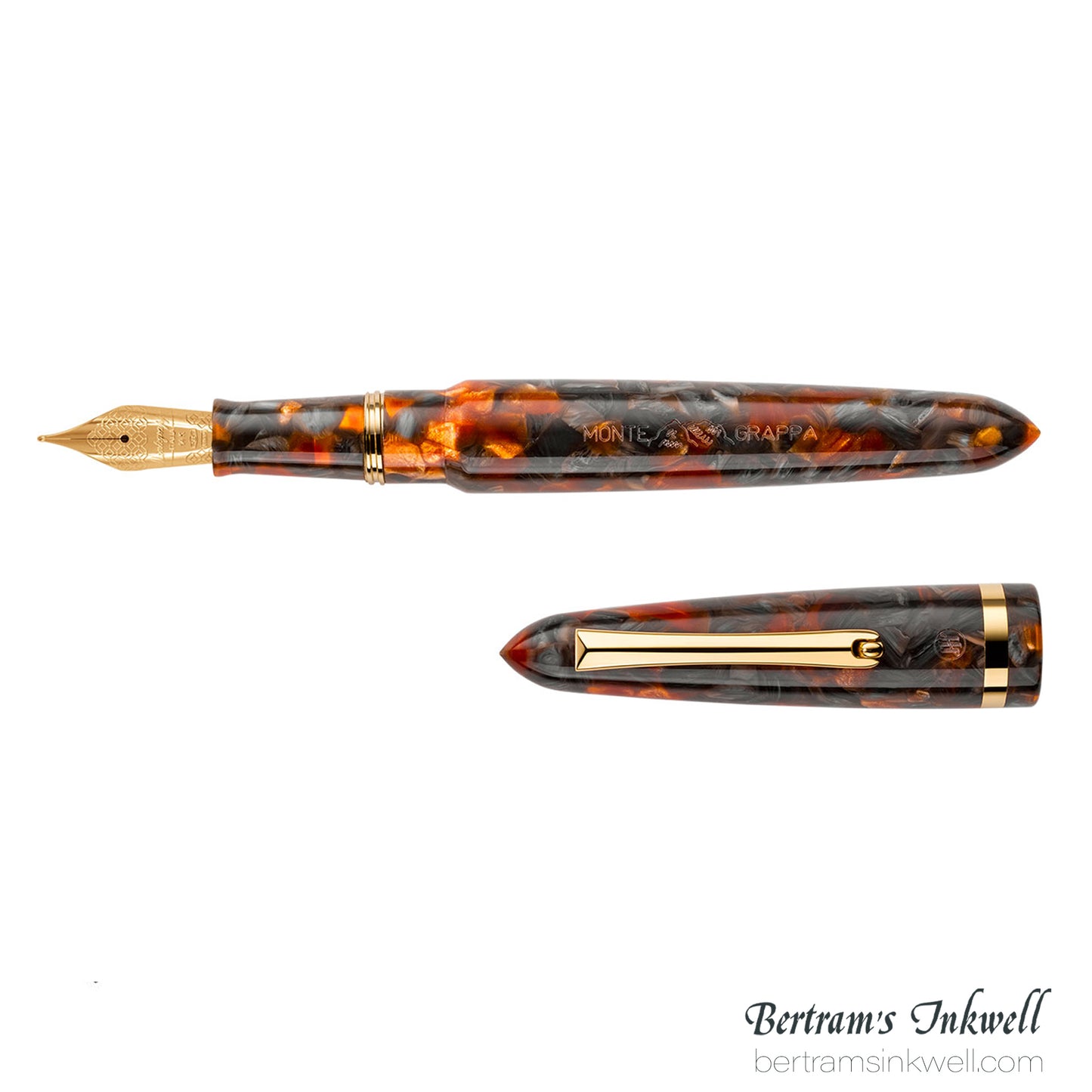 Montegrappa Venetia Plum Agate Fountain Pen