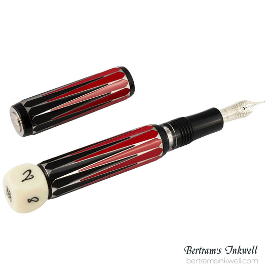 Visconti Blackgammon  Pip Blind Cap Limited Edition Fountain Pen
