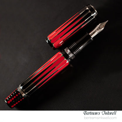 Visconti Blackgammon  Pip Blind Cap Limited Edition Fountain Pen