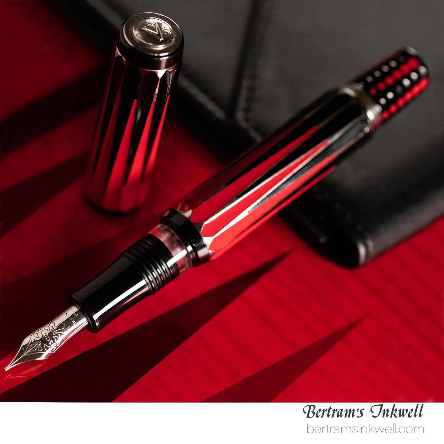 Visconti Blackgammon  Pip Blind Cap Limited Edition Fountain Pen