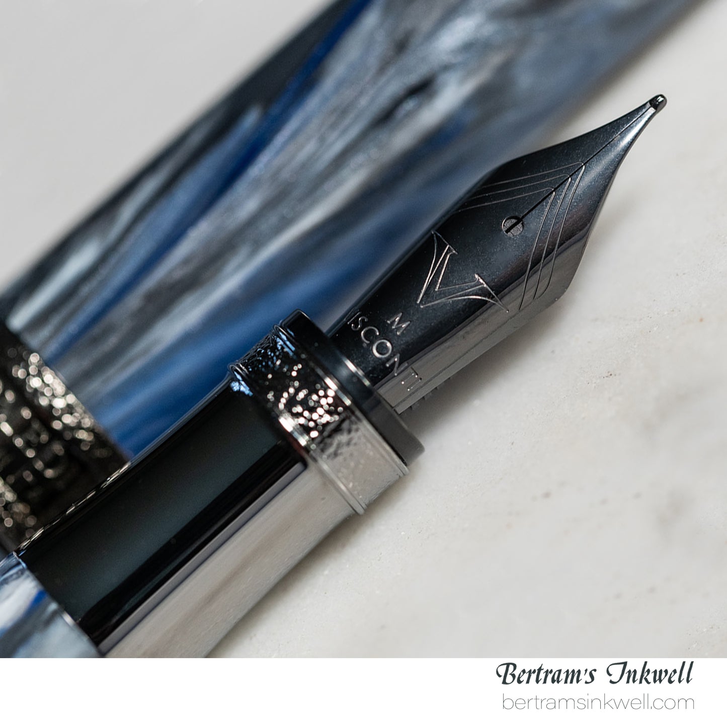 Visconti Comedia Caronte Gray Fountain Pen