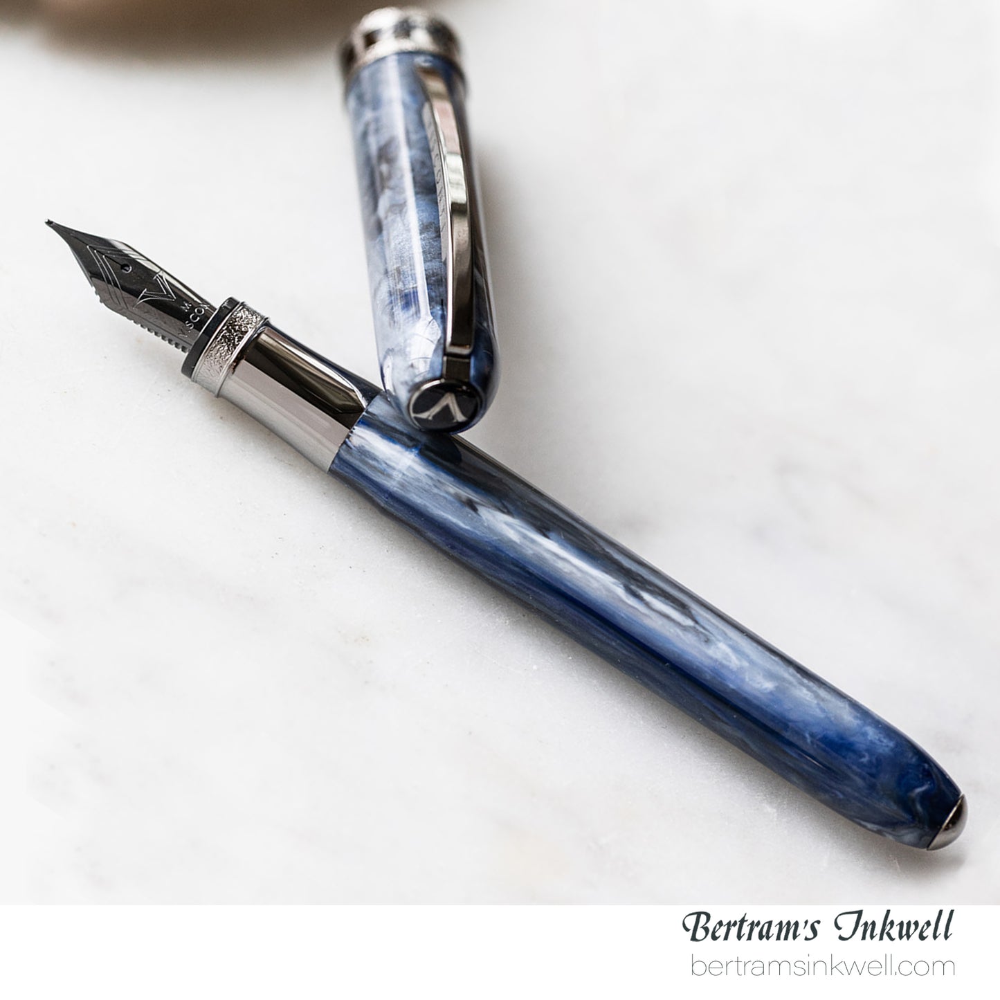 Visconti Comedia Caronte Gray Fountain Pen