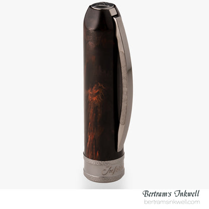 Visconti Comedia Inferno Black and Red Fountain Pen