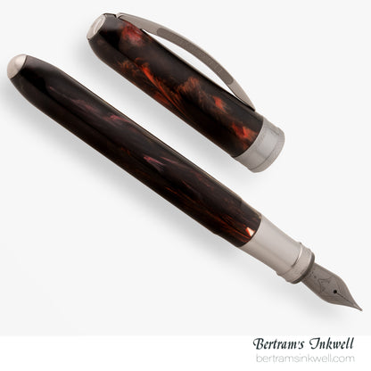 Visconti Comedia Inferno Black and Red Fountain Pen
