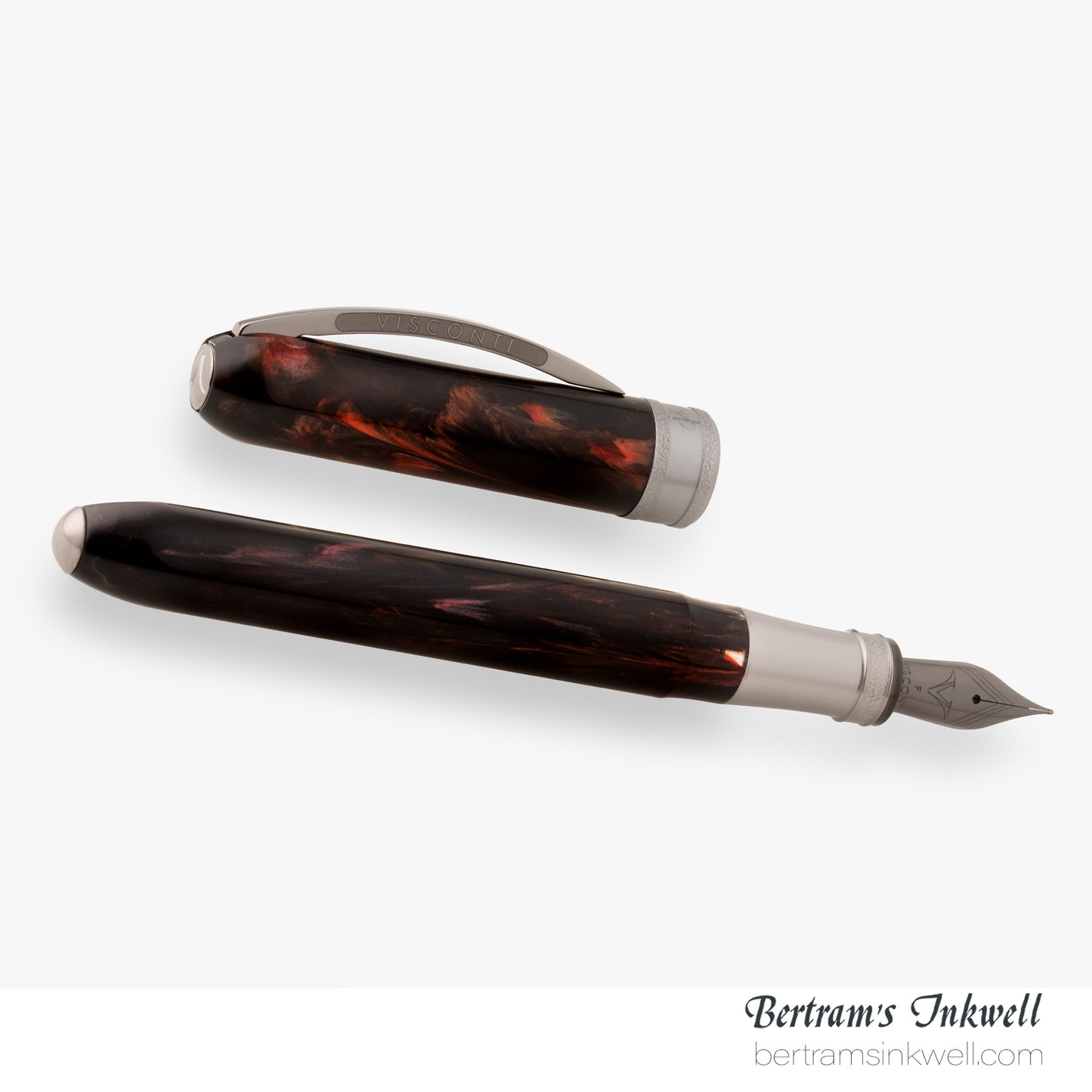 Visconti Comedia Inferno Black and Red Fountain Pen