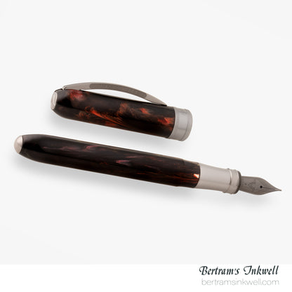 Visconti Comedia Inferno Black and Red Fountain Pen