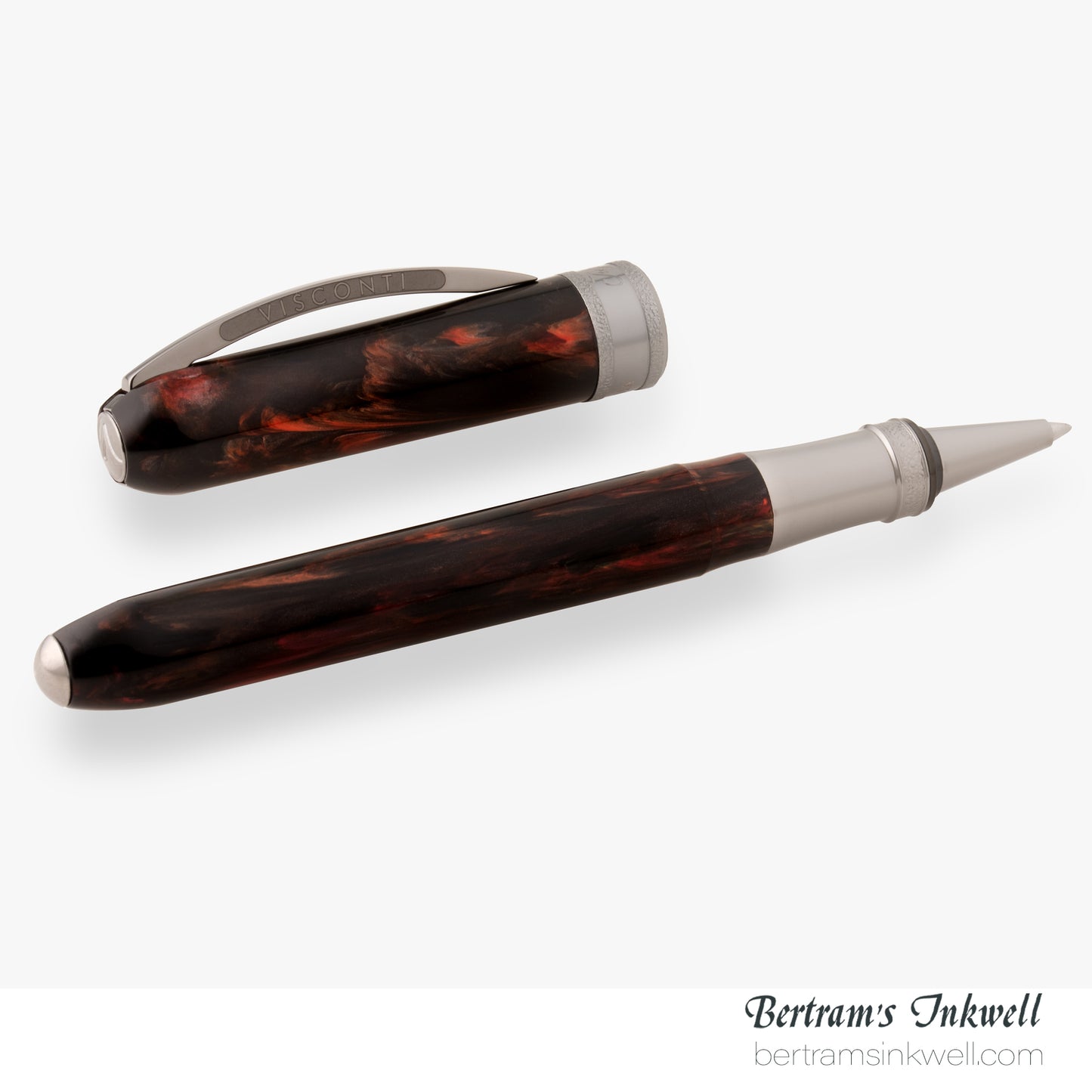 Visconti Comedia Inferno Black and Red Rollerball