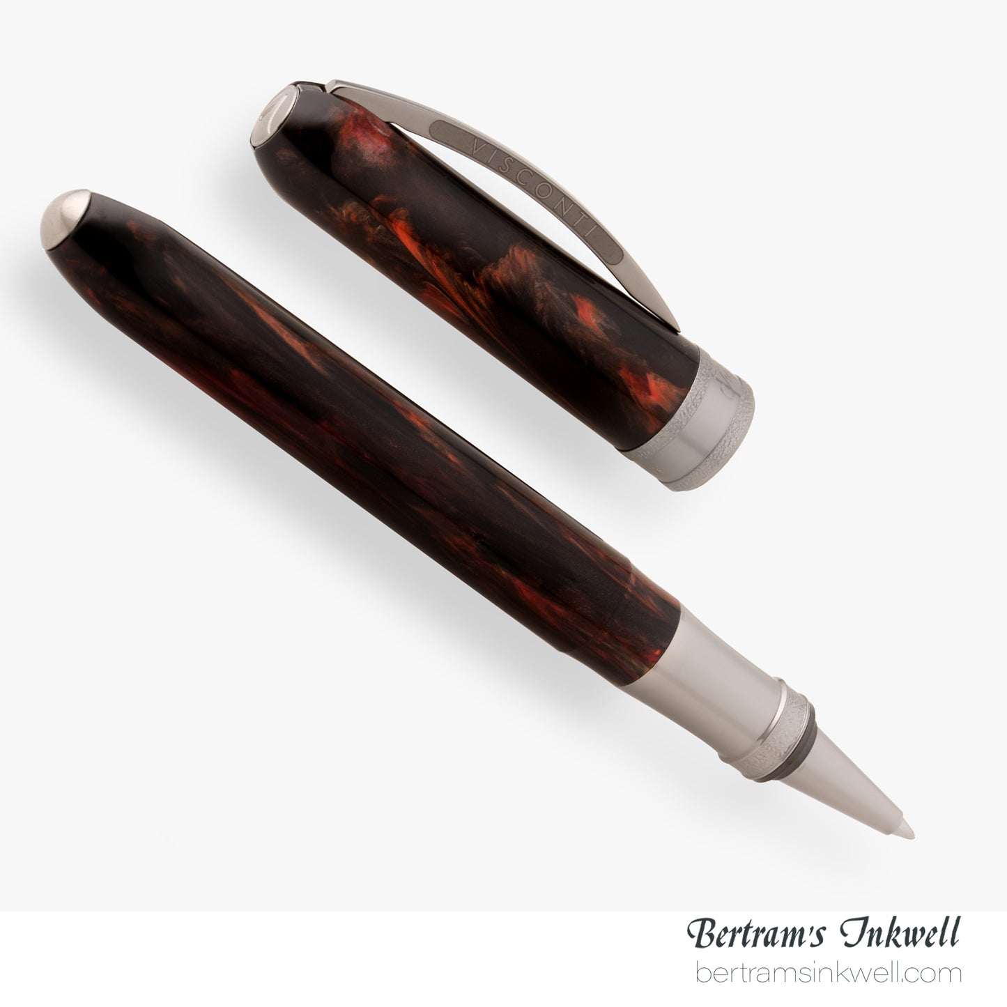 Visconti Comedia Inferno Black and Red Rollerball