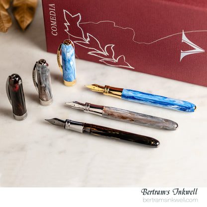 Visconti Comedia Inferno Black and Red Fountain Pen