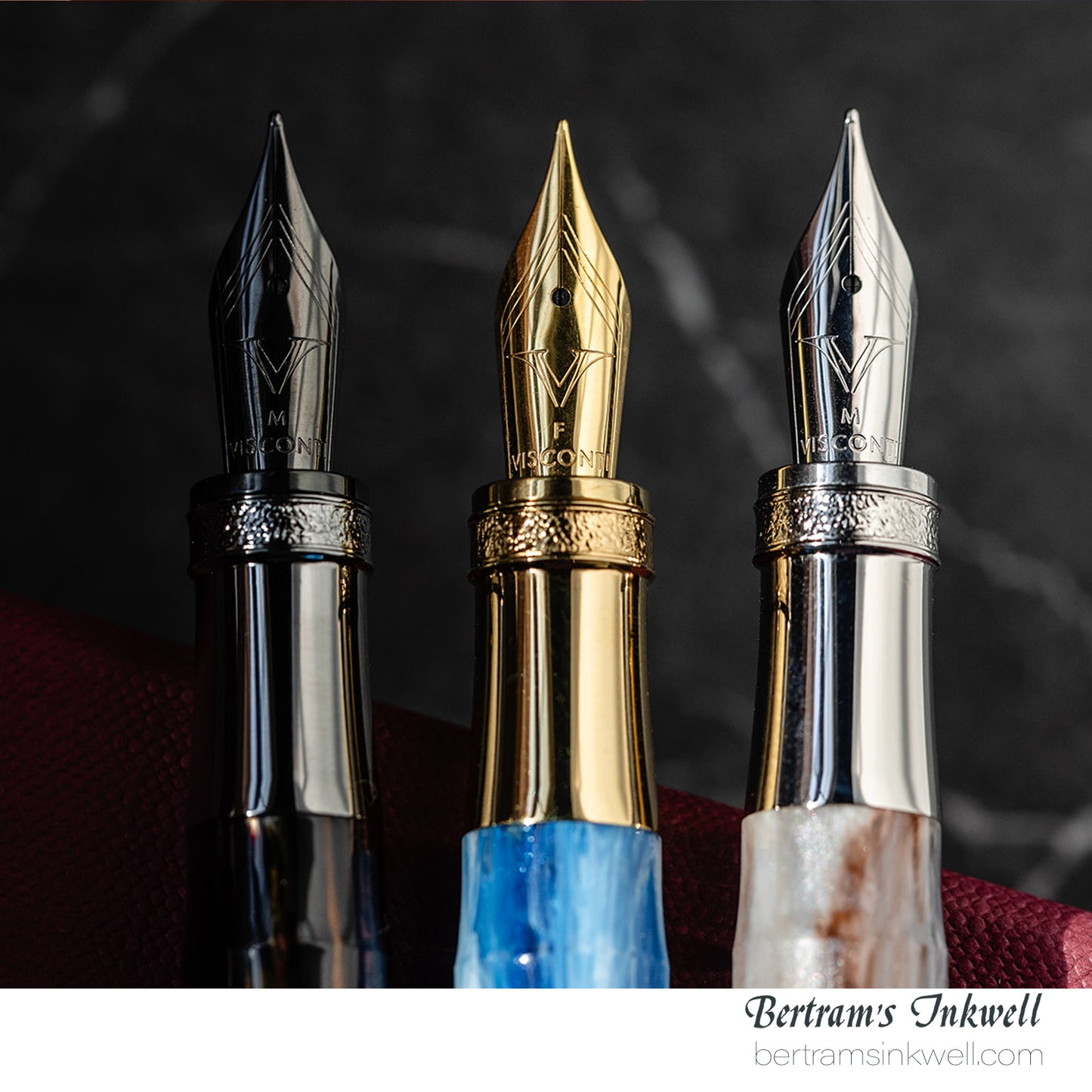 Visconti Comedia Caronte Gray Fountain Pen