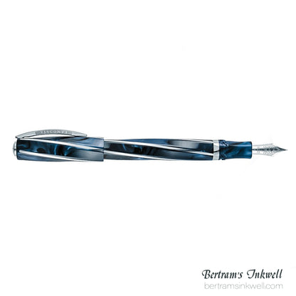 Visconti Divina Elegance Imperial Blue Oversize Fountain Pen