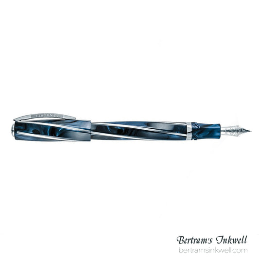 Visconti Divina Elegance Imperial Blue Oversize Fountain Pen