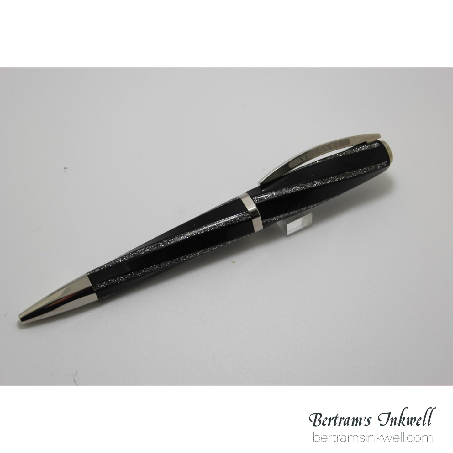 Visconti Divina Fashion Black/Silver Ballpoint Pen