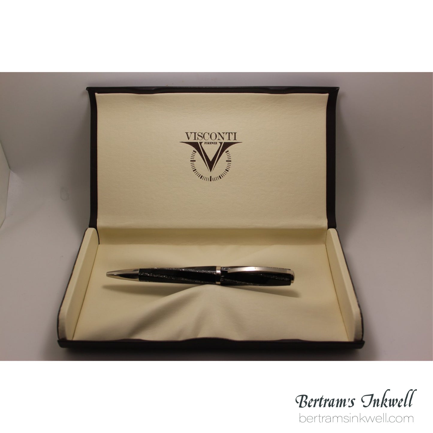 Visconti Divina Fashion Black/Silver Ballpoint Pen