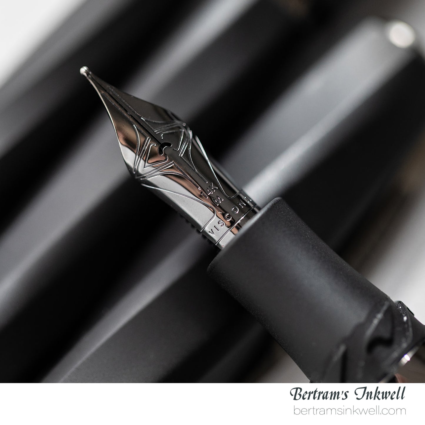 Visconti Divina Matte Black Oversize Fountain Pen