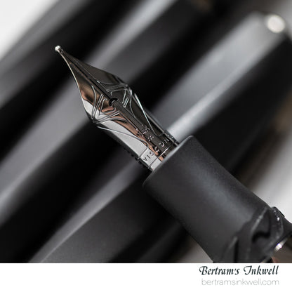 Visconti Divina Matte Black Oversize Fountain Pen
