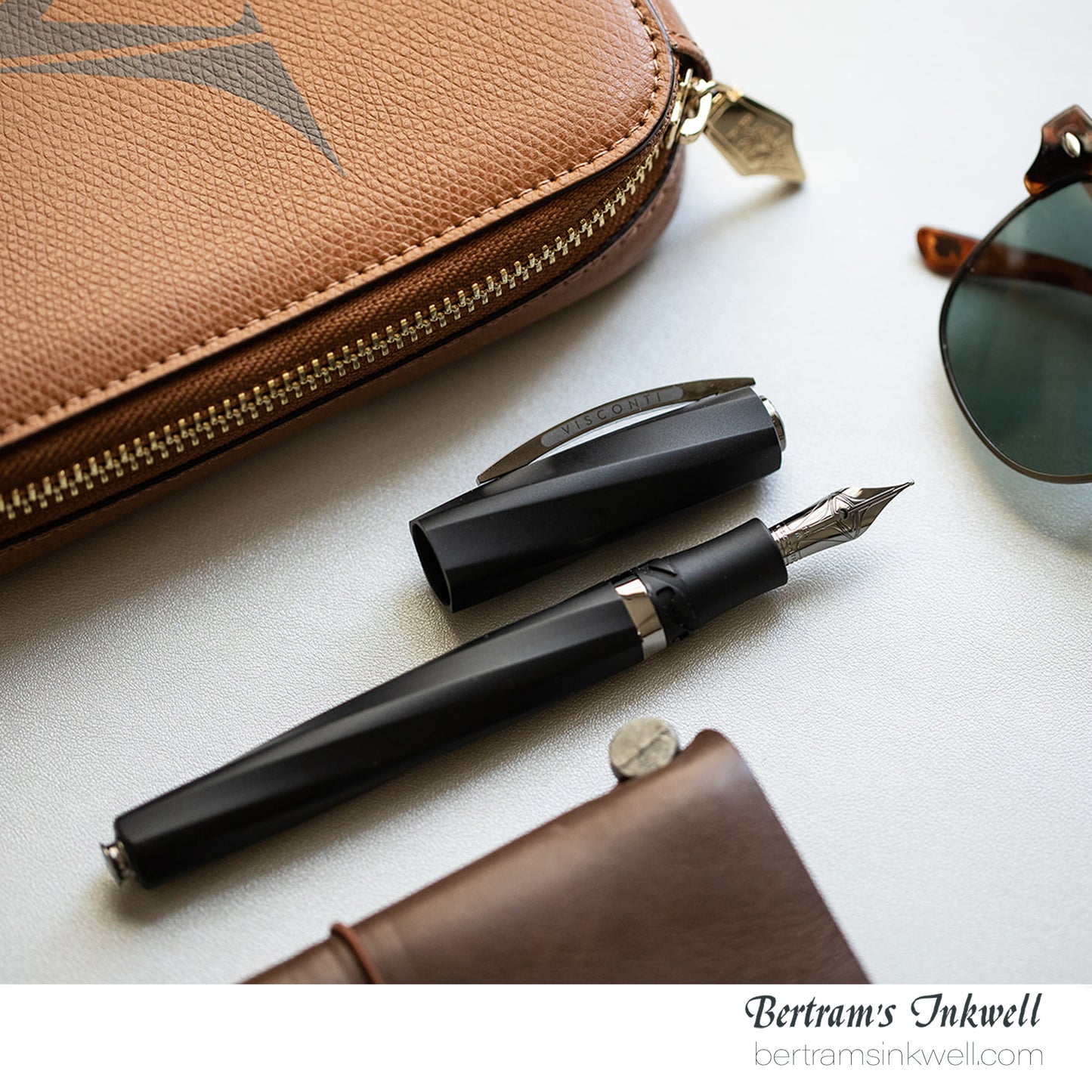 Visconti Divina Matte Black Oversize Fountain Pen