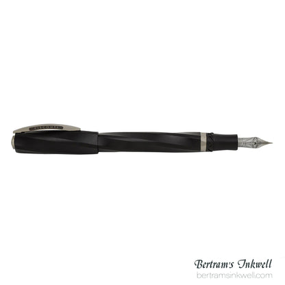 Visconti Divina Matte Black Oversize Fountain Pen