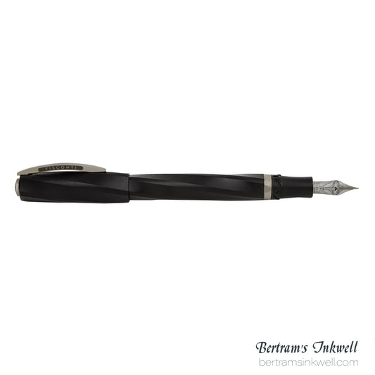 Visconti Divina Matte Black Oversize Fountain Pen