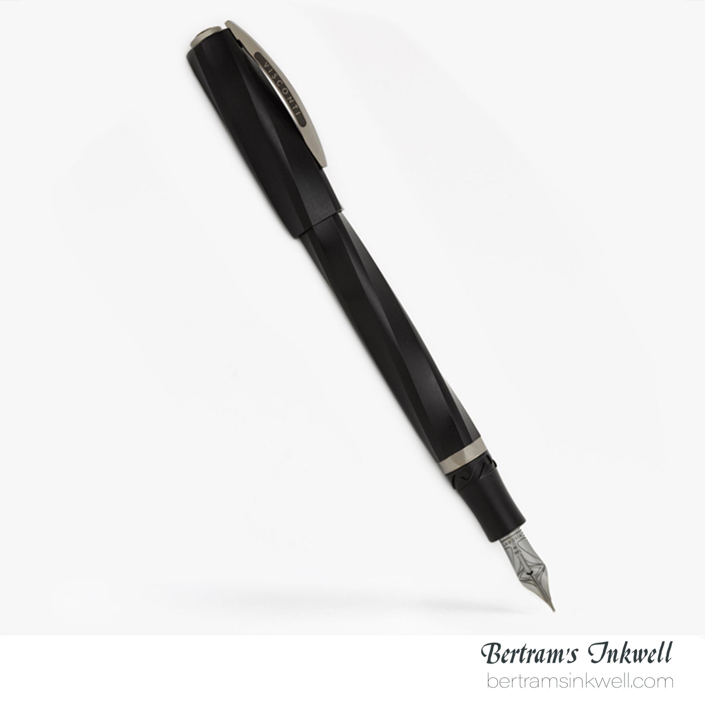 Visconti Divina Matte Black Oversize Fountain Pen