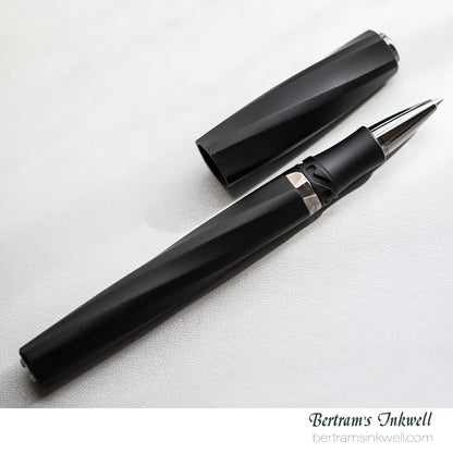 Visconti Divina Matte Black Oversize Rollerball