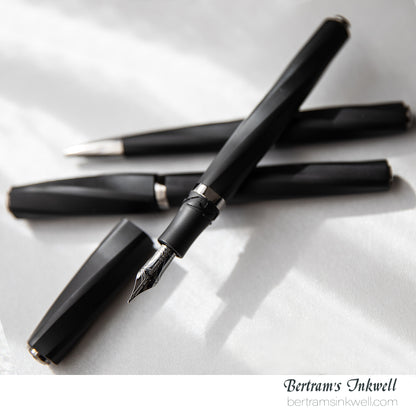 Visconti Divina Matte Black Oversize Rollerball