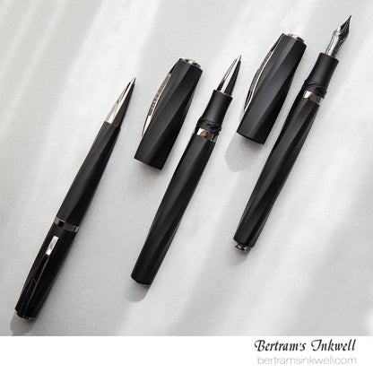Visconti Divina Matte Black Oversize Rollerball