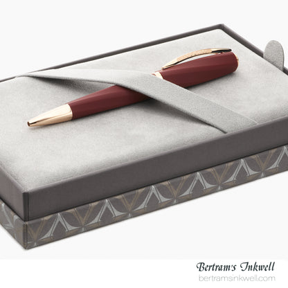 Visconti Divina Matte Bordeaux Ballpoint
