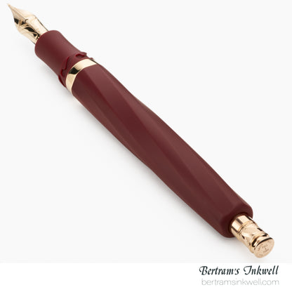 Visconti Divina Matte Bordeaux Oversize Fountain Pen