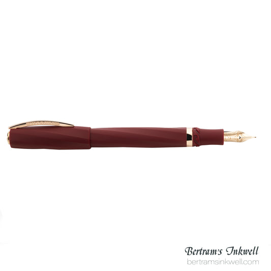 Visconti Divina Matte Bordeaux Oversize Fountain Pen
