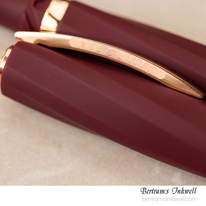 Visconti Divina Matte Bordeaux Oversize Fountain Pen