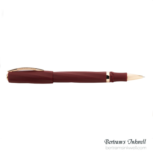 Visconti Divina Matte Bordeaux Oversize Rollerball