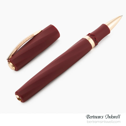 Visconti Divina Matte Bordeaux Oversize Rollerball