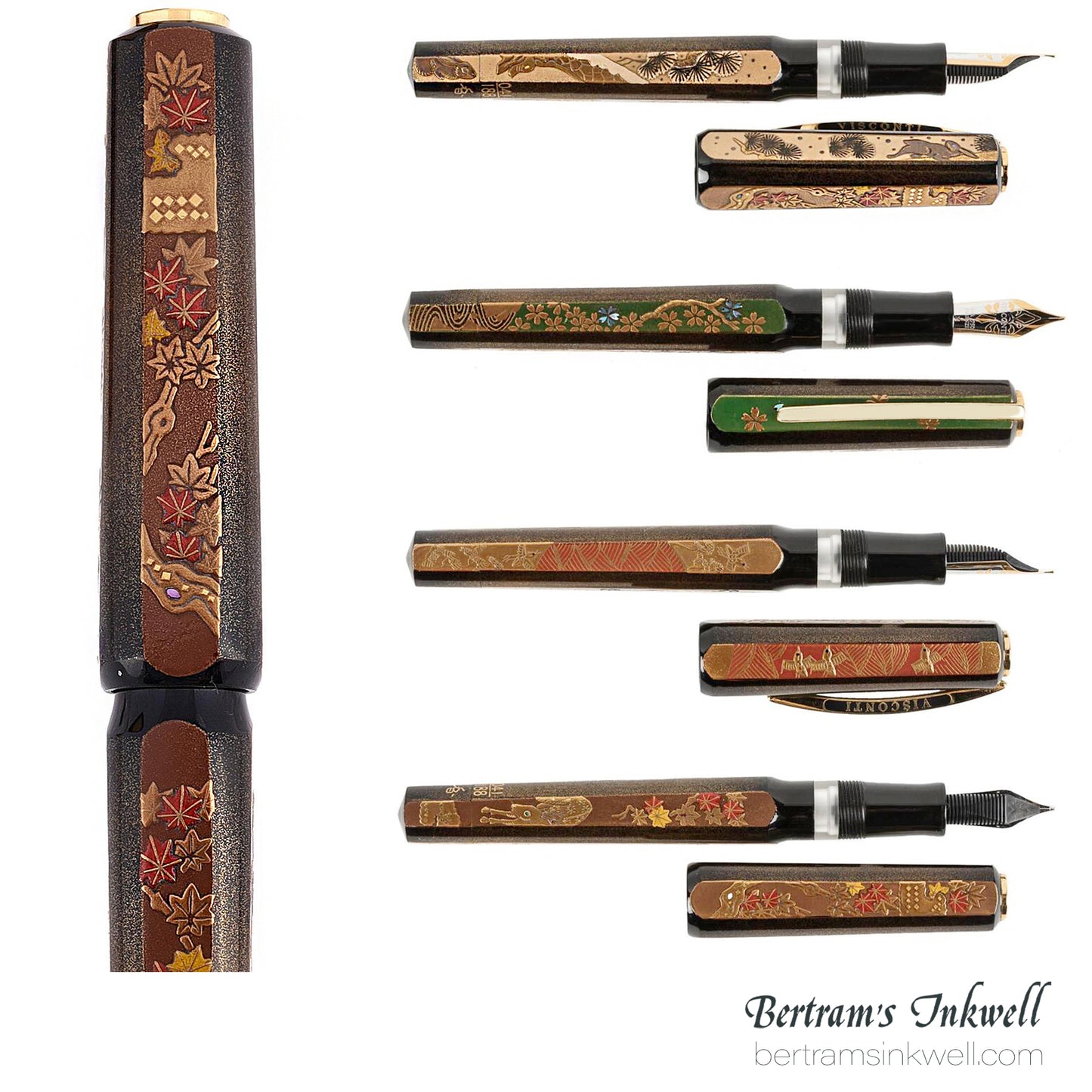 Visconti Four Seasons Maki-e Limited Edition Fountain Pen, 2007