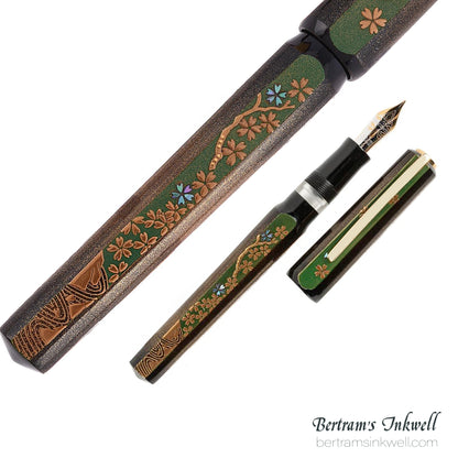 Visconti Four Seasons Maki-e Limited Edition Fountain Pen, 2007