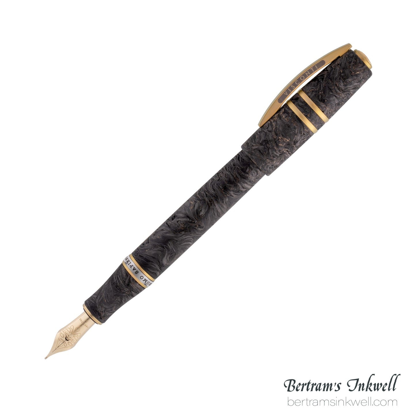 Visconti Homo Sapiens Carbon Moiré Fountain Pen