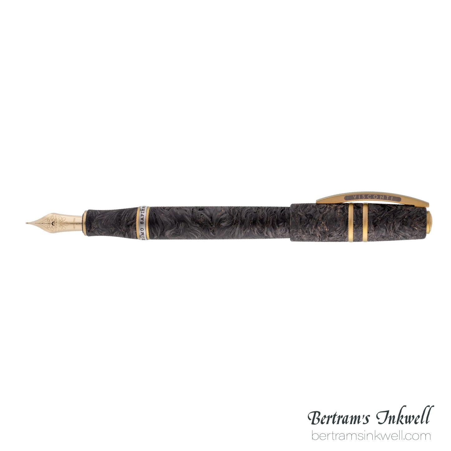 Visconti Homo Sapiens Carbon Moiré Fountain Pen