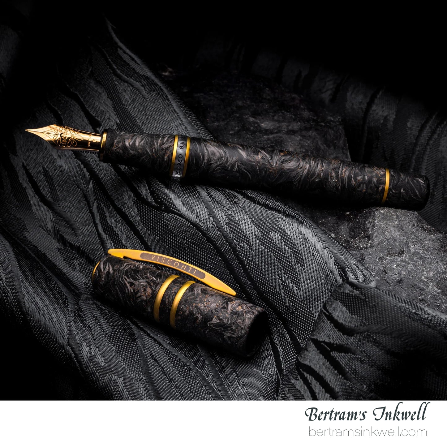 Visconti Homo Sapiens Carbon Moiré Fountain Pen