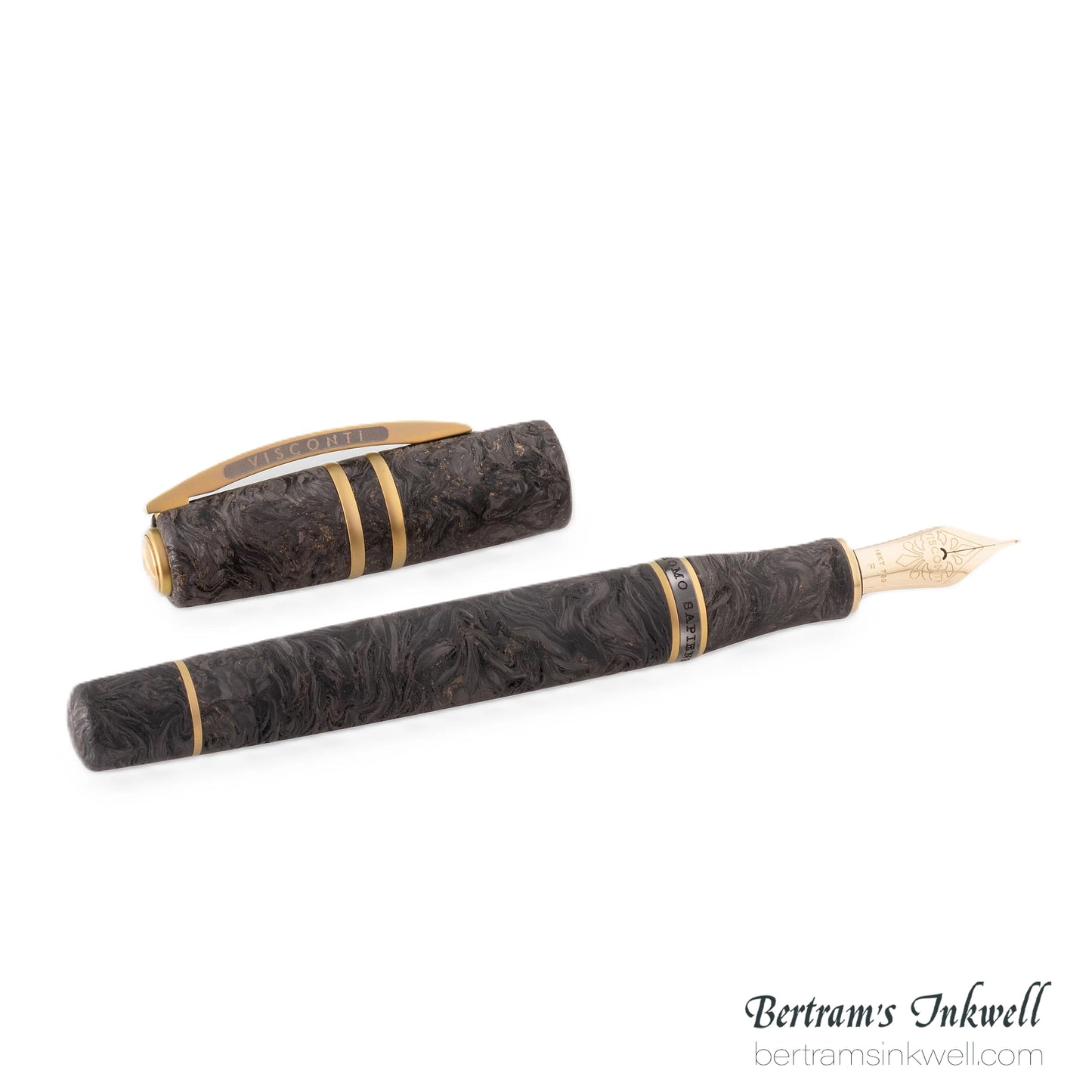 Visconti Homo Sapiens Carbon Moiré Fountain Pen