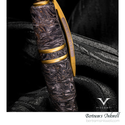 Visconti Homo Sapiens Carbon Moiré Rollerball