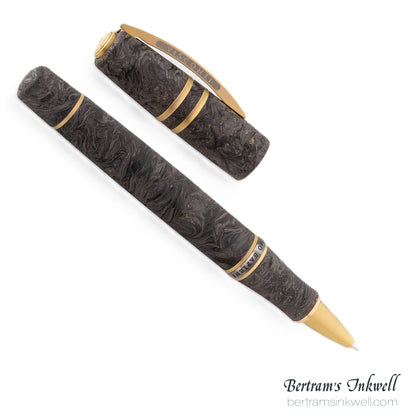 Visconti Homo Sapiens Carbon Moiré Rollerball