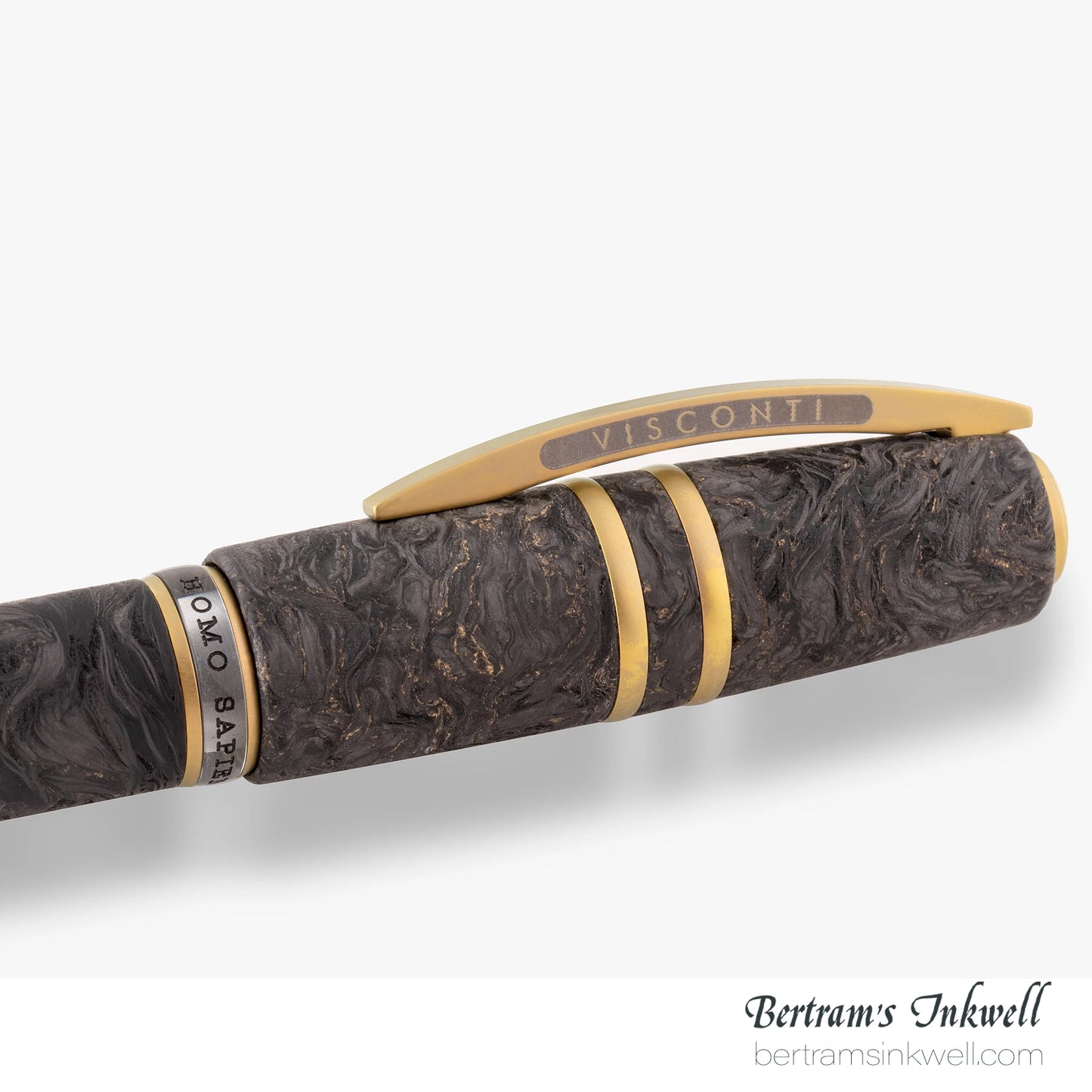 Visconti Homo Sapiens Carbon Moiré Rollerball