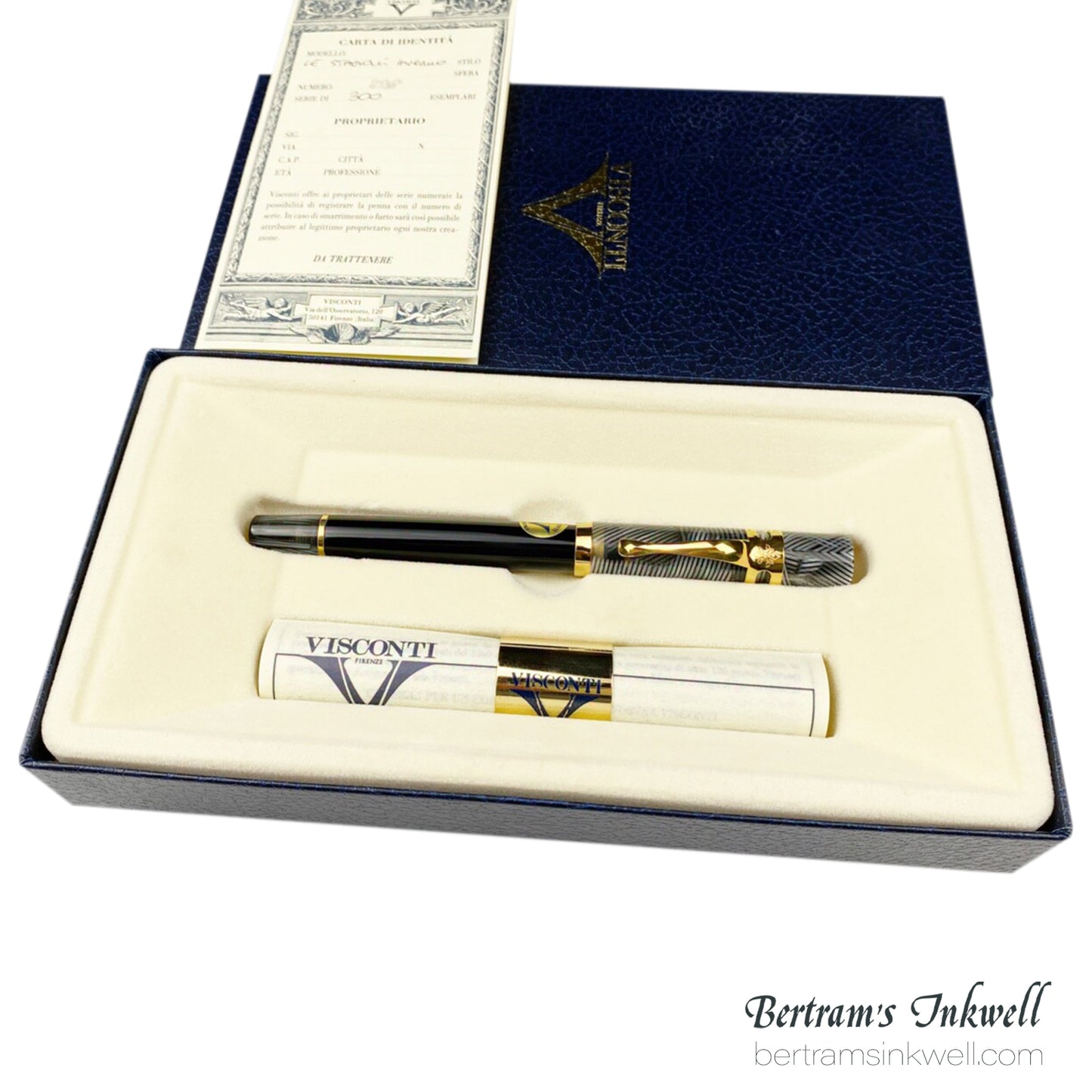 Visconti Le Stagioni Ragtime Inverno Limited Edition Fountain Pen SKU-1364, 1993