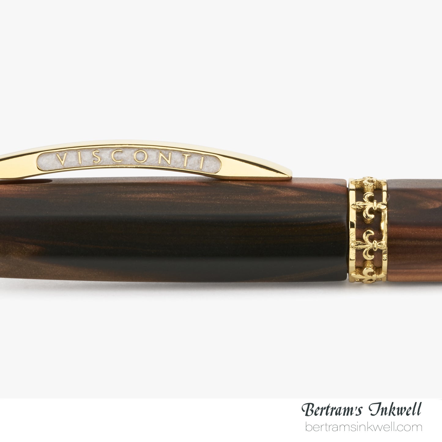 Visconti Medici Briarwood Gold Trim Ballpoint